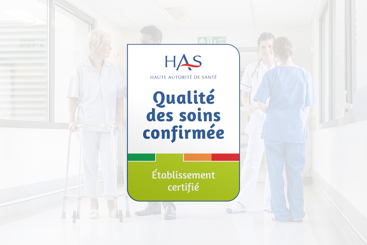 Le CH de BourbonLancy est certifié « Qualité des Soins Confirmée » ! Centre Hospitalier de