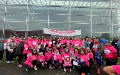 OCTOBRE ROSE THERMALIENNE 2025 :                           Le centre Hospitalier BOURBON LANCY s’est mobilisé pour la prévention et lutte contre le cancer du sein
